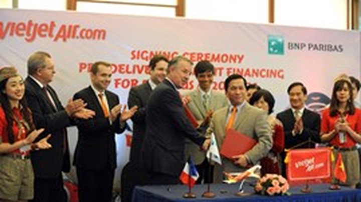 BNP Paribas agrees upon US$60 million credit deal to Vietjet - 1