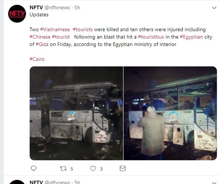 Three Vietnamese tourists, guide killed by Egypt roadside bomb - 2