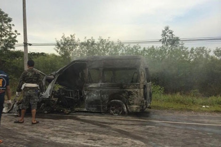 13 Vietnamese killed in a Thai car accident - 1