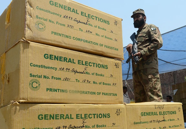 Security tight as Pakistan votes in landmark poll - 1