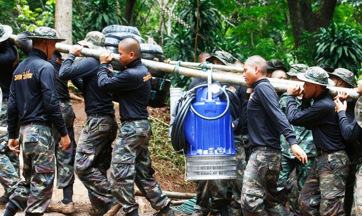 Thai cave boys not ready to dive to freedom as rescuer perishes - 1