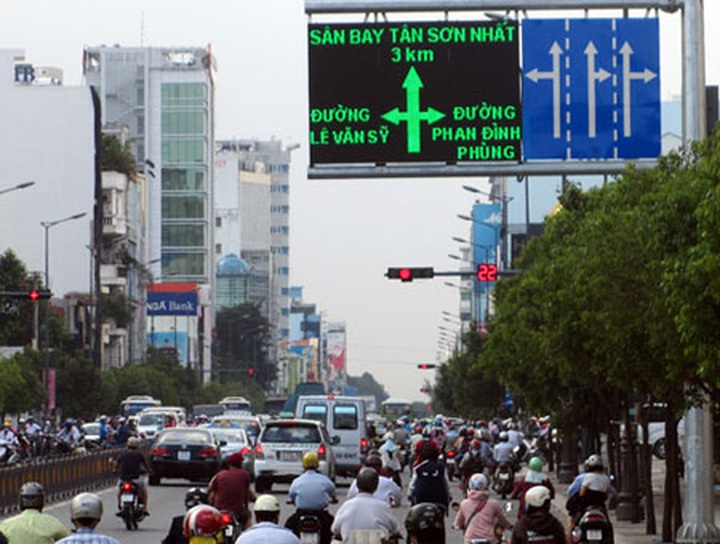 HCM City fights traffic jams with modern technology - 1 HCM City fights traffic jams with modern technology - 1