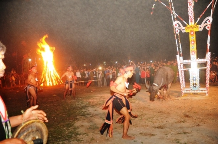 Traditional buffalo stabbing festival in Dak Lak Province - 2