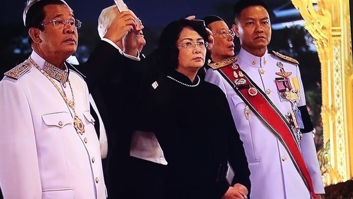 Vice President attends royal cremation for late Thai King Bhumibol Adulyadej - 1