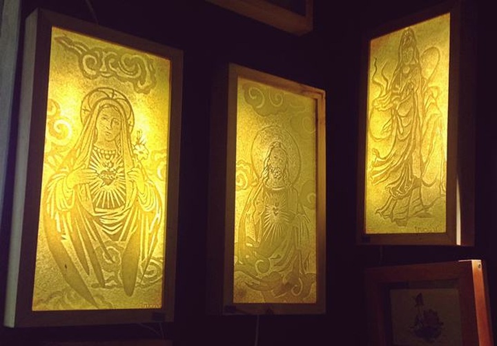 Hue artist creates special works from bamboo paper - 4 Hue artist creates special works from bamboo paper - 4