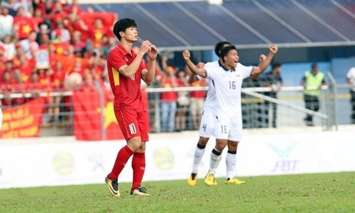 Losing 0-3 to Thailand, U22 Vietnam bid farewell to 29th SEA Games - 1 Losing 0-3 to Thailand, U22 Vietnam bid farewell to 29th SEA Games - 1