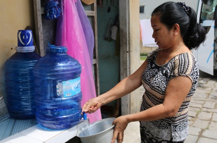 Saltwater intrusion causes water shortage in Hoi An - 1
