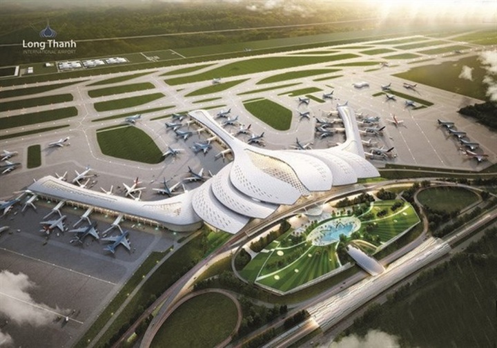 Three terminal designs for the Long Thành Airports are selected - 1