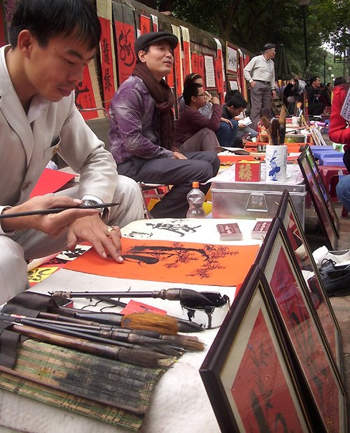 Hanoi’s street of calligraphers - 4