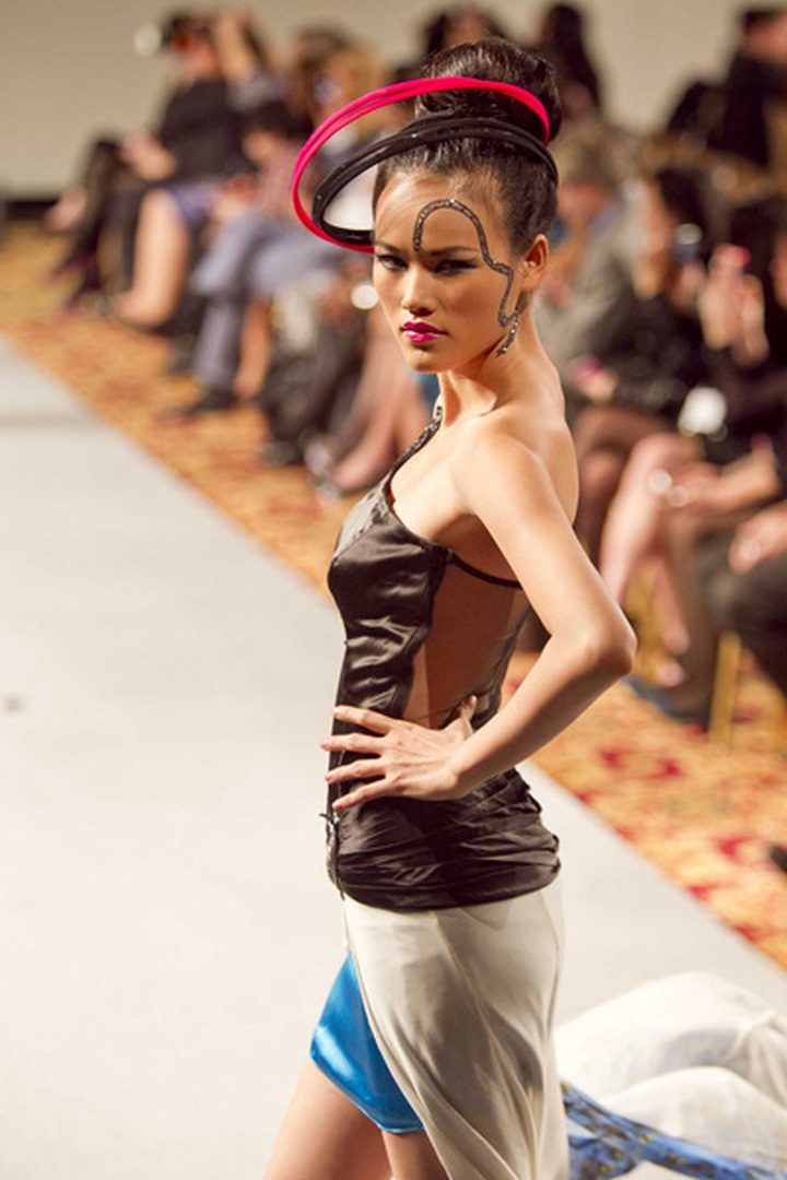 Tuyet Lan performs Indian fashion in New York - 3
