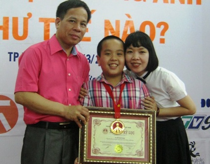 11 year-old boy makes two Vietnam’s records - 1 11 year-old boy makes two Vietnam’s records - 1