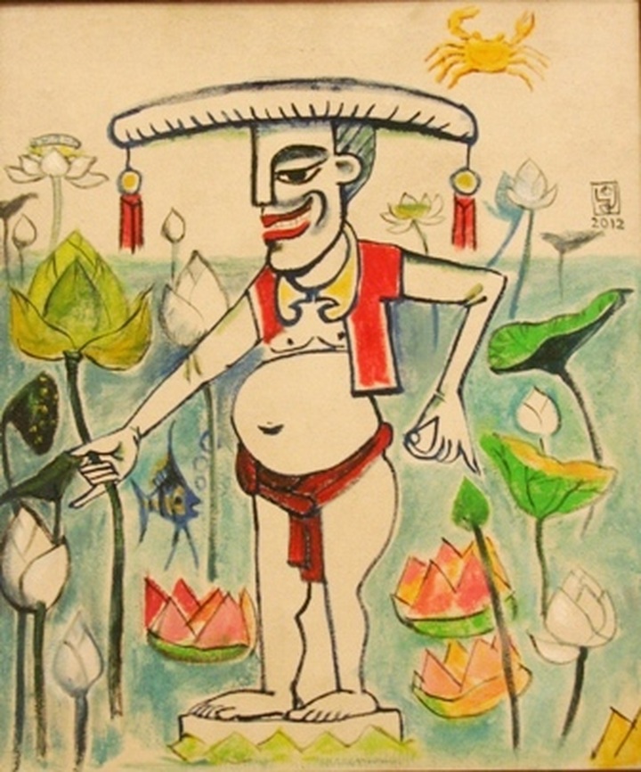 Buddhism art exhibition in Hue city - 10