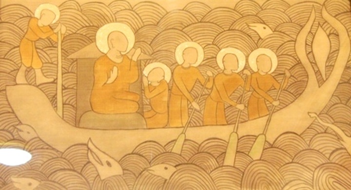 Buddhism art exhibition in Hue city - 24