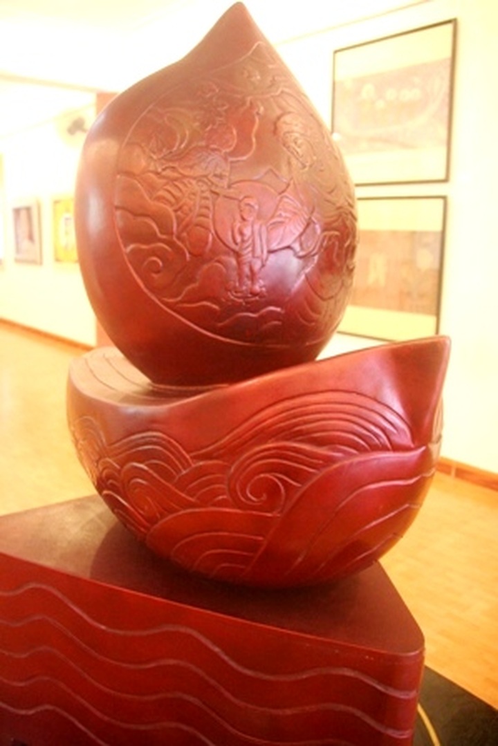 Buddhism art exhibition in Hue city - 22