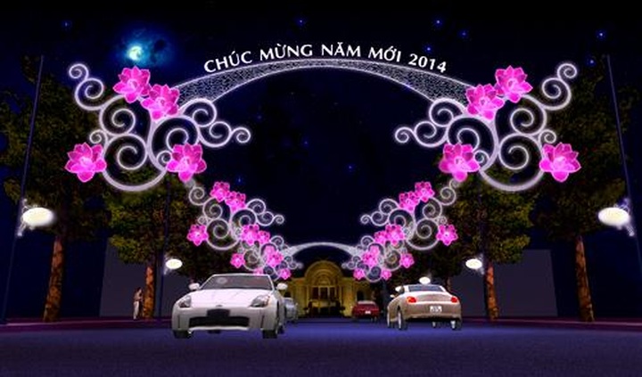 Eight roads in Saigon to shine before Christmas - 1