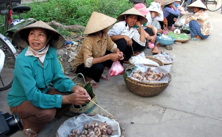 Roadside rat market doing brisk trade in Nam Dinh Province - 1 Roadside rat market doing brisk trade in Nam Dinh Province - 1