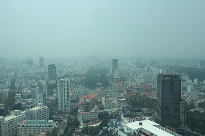 Haze covering HCM City blamed on traffic - 2