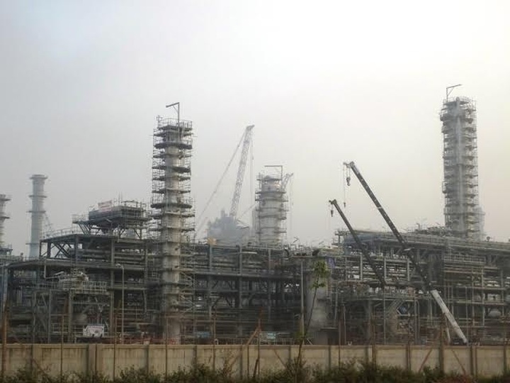 Oil refinery project suspected of polluting environment - 1 Oil refinery project suspected of polluting environment - 1