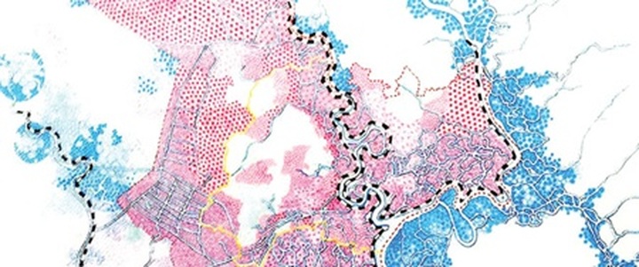 Modern art reflects on ruined world - 1