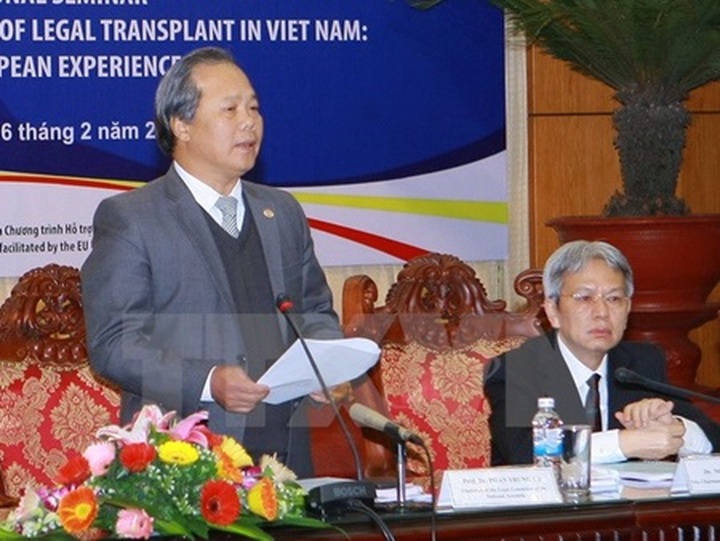 Seminar spotlights legal transplant in Vietnam - 1 Seminar spotlights legal transplant in Vietnam - 1