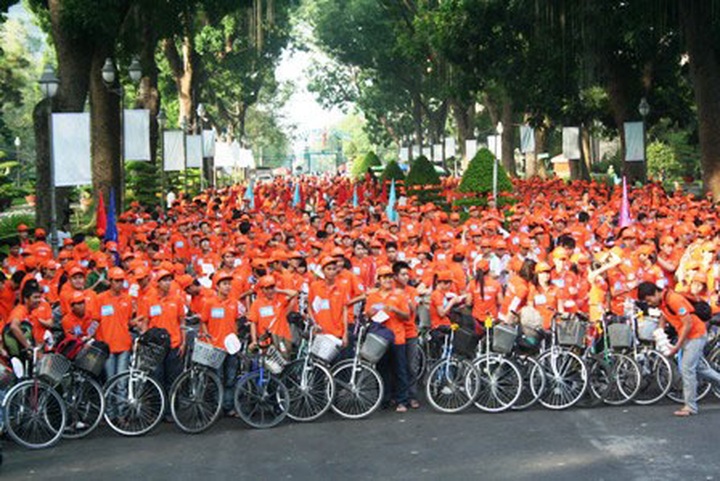 Bike ride marks World Environment Day - 1
