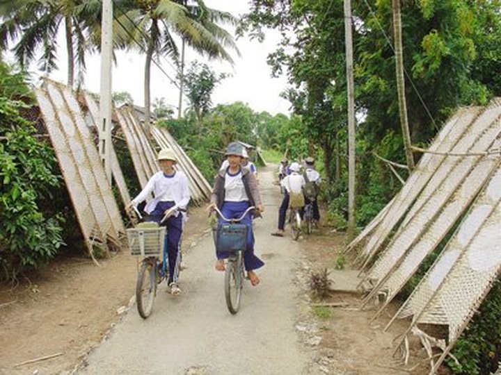Visiting Thuan Hung paper cake craft village - 1
