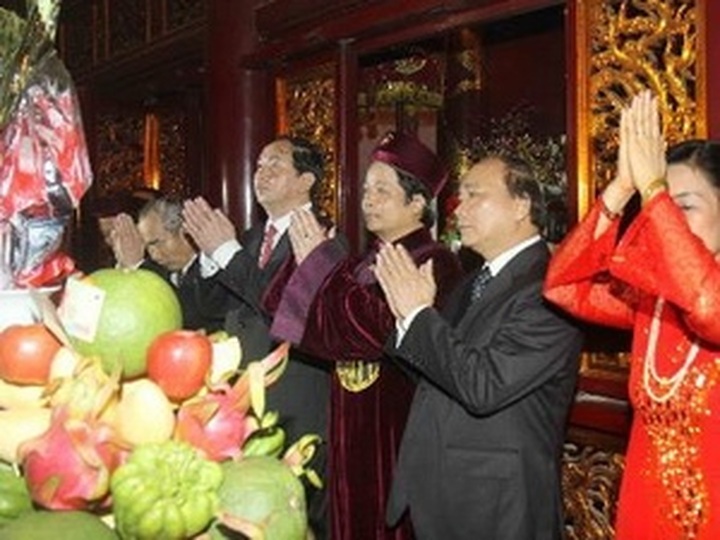 Nationwide provinces commemorate Hung Kings - 1