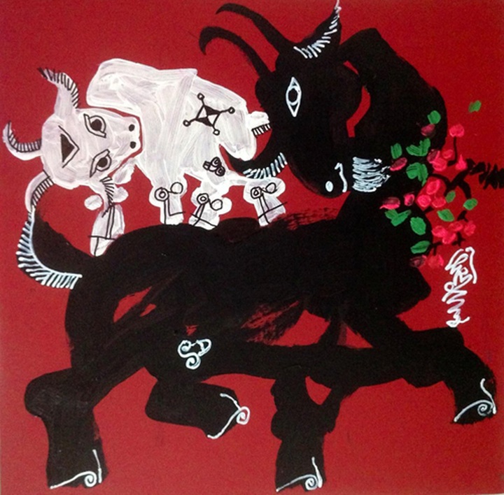 Artists seek inspiration from the goat for Lunar New Year - 2 Artists seek inspiration from the goat for Lunar New Year - 2