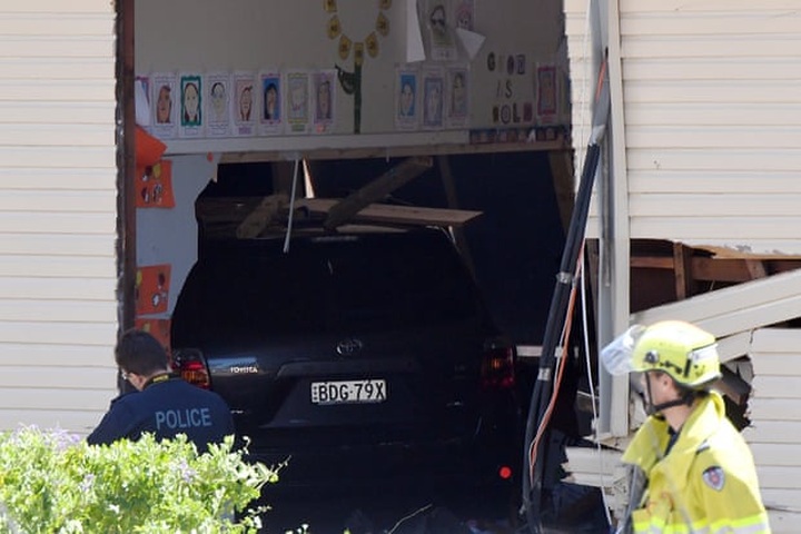 Two children die as car ploughs into Australia classroom - 1