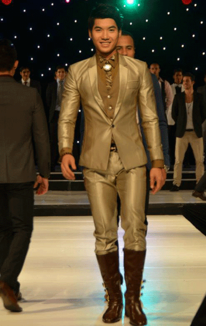 Truong Nam Thanh wins "Mr. Fashion" title at Mr. World - 2