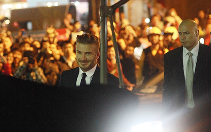 David Beckham stirs up Hanoian fans fever - 4 David Beckham stirs up Hanoian fans fever - 4