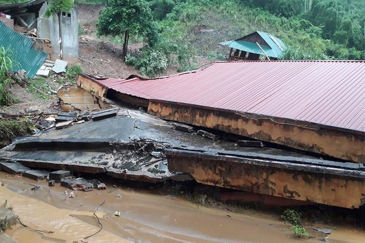 Mountainous schools damaged by heavy rains - 2 Mountainous schools damaged by heavy rains - 2