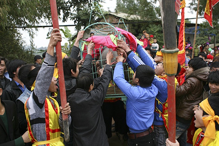 Pig hunting festival in Phu Tho Province - 4 Pig hunting festival in Phu Tho Province - 4