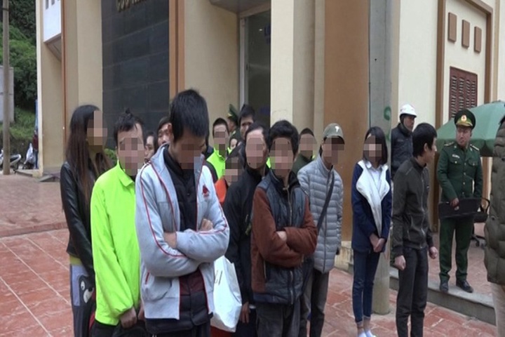 45 Vietnamese people expelled for illegally entering China - 1 45 Vietnamese people expelled for illegally entering China - 1