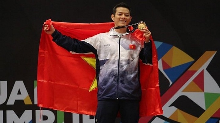 Thach Kim Tuan secures Vietnam’s first weightlifting gold medal - 1 Thach Kim Tuan secures Vietnam’s first weightlifting gold medal - 1