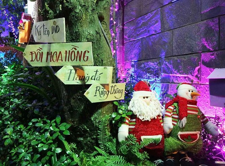 Singer's Christmas house turns big attraction - 4