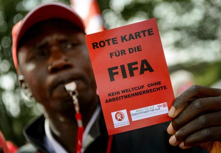 Qatar in labour rights storm amid FIFA talks - 1