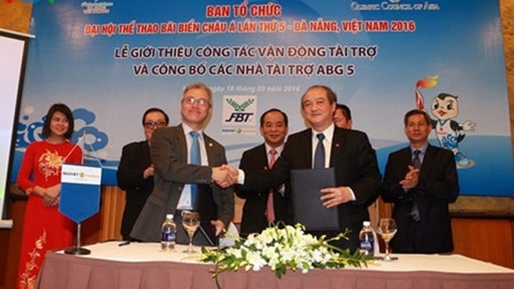 Sponsors of 2016 Asian Beach Games announced - 1