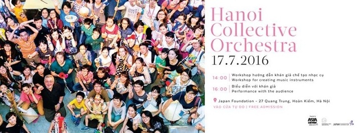 Hanoi Collective Orchestra to perform improvisational works - 1