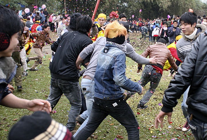 Pig hunting festival in Phu Tho Province - 7 Pig hunting festival in Phu Tho Province - 7