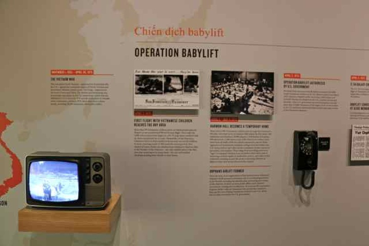 Exhibition explores anniversary of dramatic Operation Babylift - 3