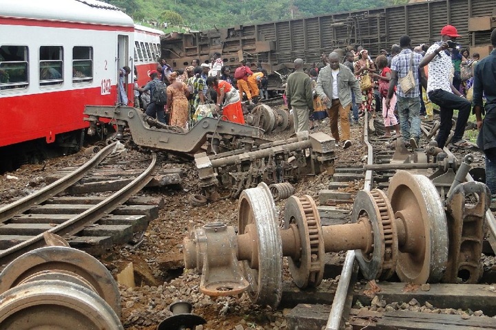 55 killed in Cameroon train derailment: minister - 1