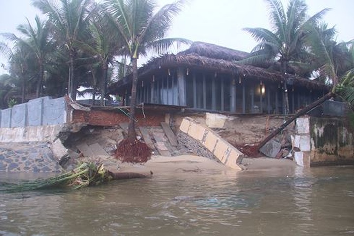 Danang beach covered with waste following torrential rains - 5 Danang beach covered with waste following torrential rains - 5