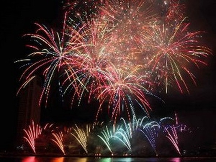 US wins fireworks competition in Da Nang - 1 US wins fireworks competition in Da Nang - 1