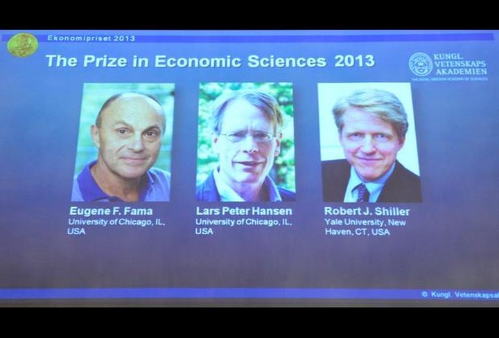 Nobel economists celebrate by teaching class - 1