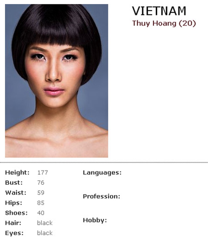 Vietnamese model to join Top Model of the World contest - 2 Vietnamese model to join Top Model of the World contest - 2
