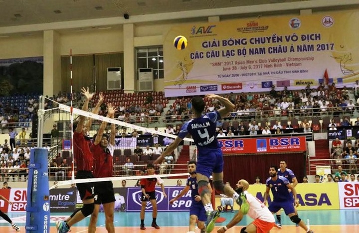 Asian Men’s Club Volleyball Championship kicks off in Ninh Binh - 1 Asian Men’s Club Volleyball Championship kicks off in Ninh Binh - 1