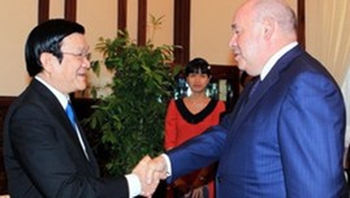President praises growing Vietnam-Russia ties - 1 President praises growing Vietnam-Russia ties - 1