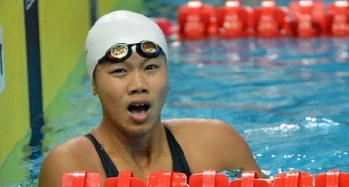 Vietnamese swimmer breaks Youth Olympic record - 1 Vietnamese swimmer breaks Youth Olympic record - 1