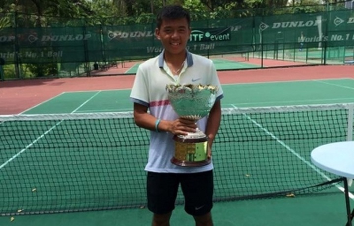 Hoang Nam crowned champion at ITF Junior G1 tournament’s singles event - 1 Hoang Nam crowned champion at ITF Junior G1 tournament’s singles event - 1